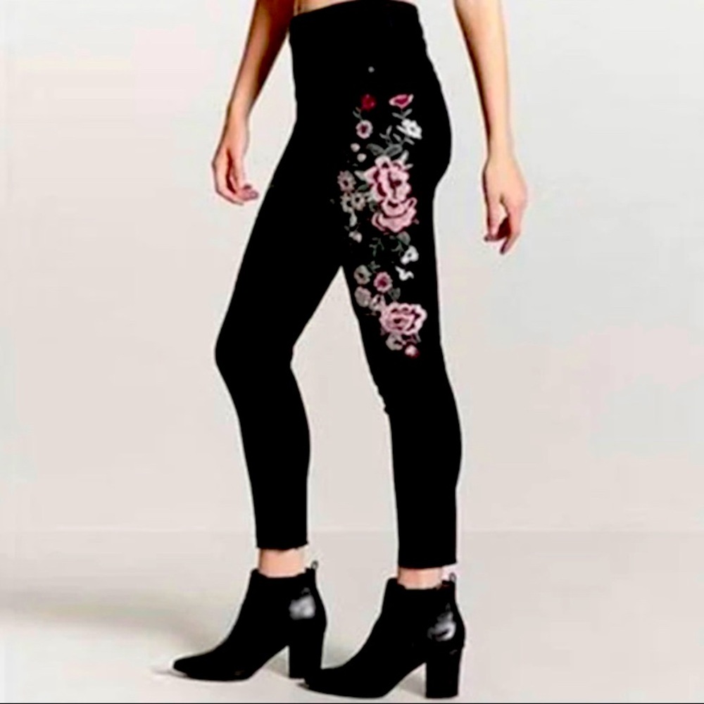 Embroidered forever 21 jeans